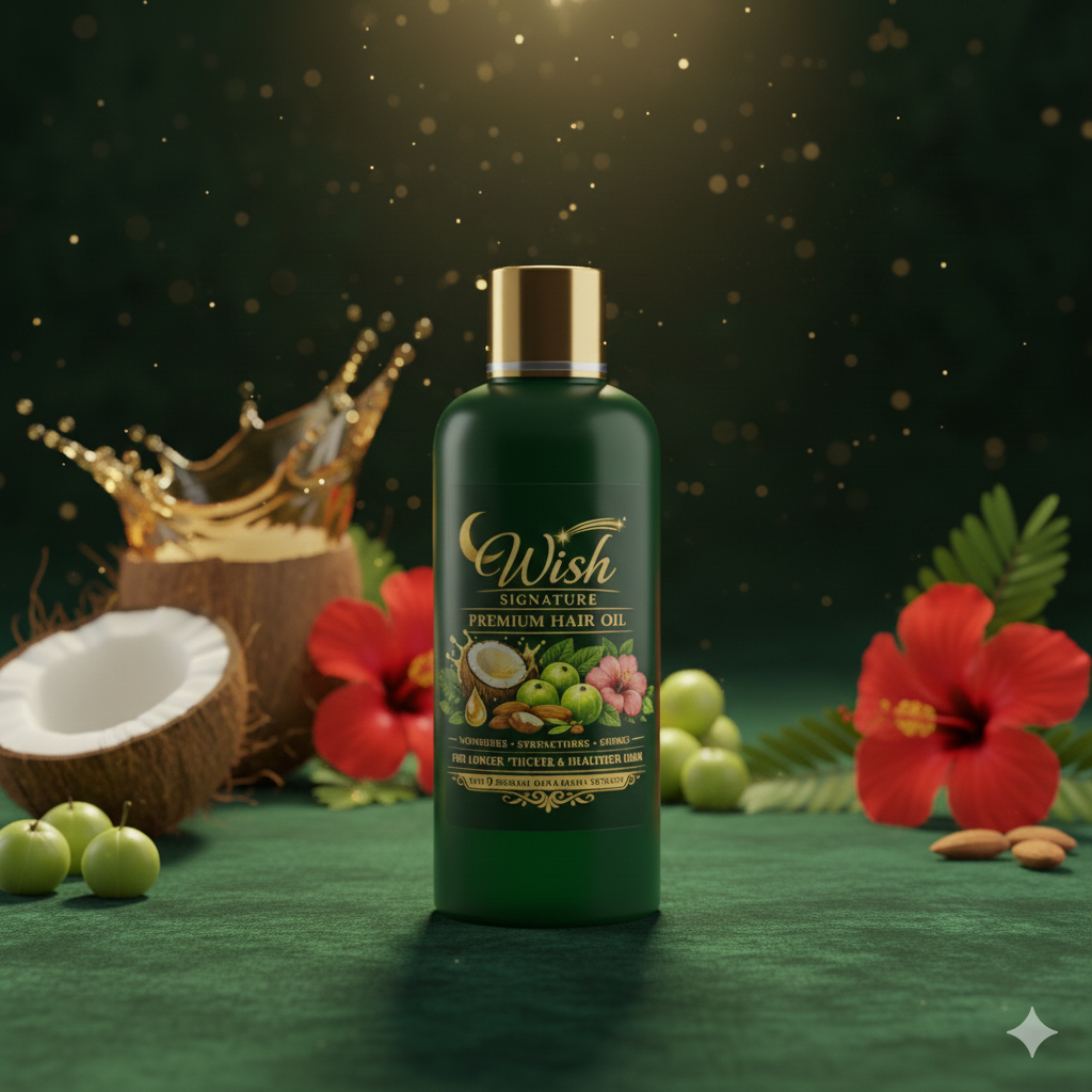 200ml Wish Hair Oil